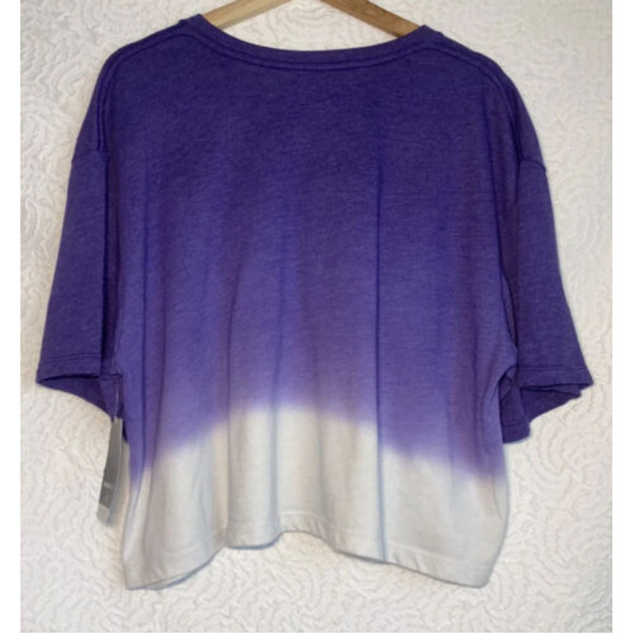 Majestic Threads Women’s Los Angeles Lakers Purple White SS SHIRT Size Medium - Picture 12 of 12